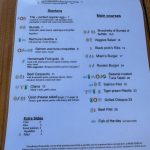 Menu Beach Restaurant Miam Burgau