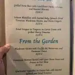 Menu No Patio Restaurant Lagos