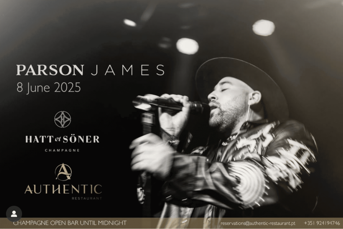 Parson James in Algarve Portugal