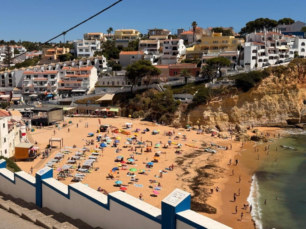 Beach Carvoeiro Algarve