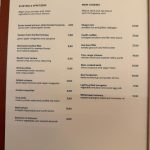 Menu Mirsal Restaurant Tavira