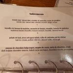 Menu Vegan restaurant O Gambuzino