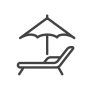 Travel Line Icons for Web and Mobile. Light version.